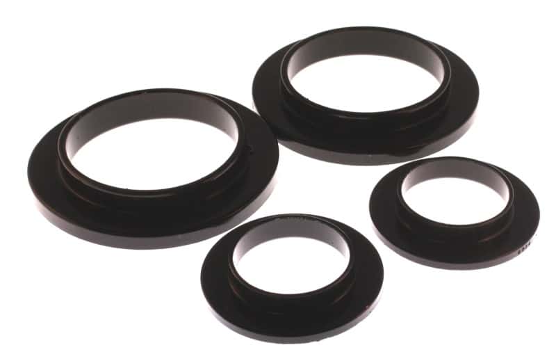 Energy Suspension — Energy Suspension 79-04 Ford Mustang SVO Black Rear Spring Upper & Lower Isolator Set
CoilSprngInsulator - view 1