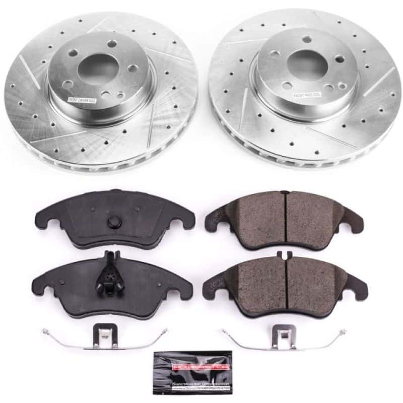 PowerStop — Power Stop 2014 Mercedes-Benz C300 Front Z23 Evolution Sport Brake Kit - view 1