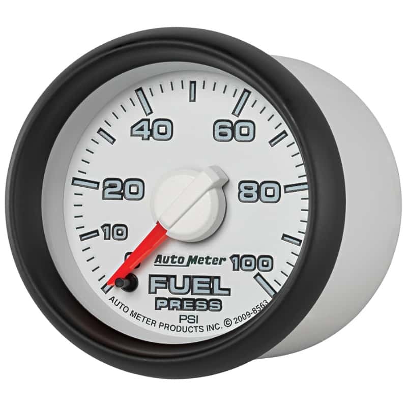 AutoMeter — Autometer Factory Match 52.4mm Full Sweep Electronic 0-100 PSI Fuel Pressure Gauge Dodge
2-1/16" FUEL PRESS, - view 6