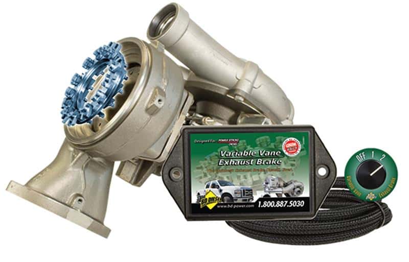 BD Diesel — BD Diesel BRAKE Variable Vane Exhaust - Ford 2008-2010 6.4L
EXHAUST BRAKE VVB - view 2