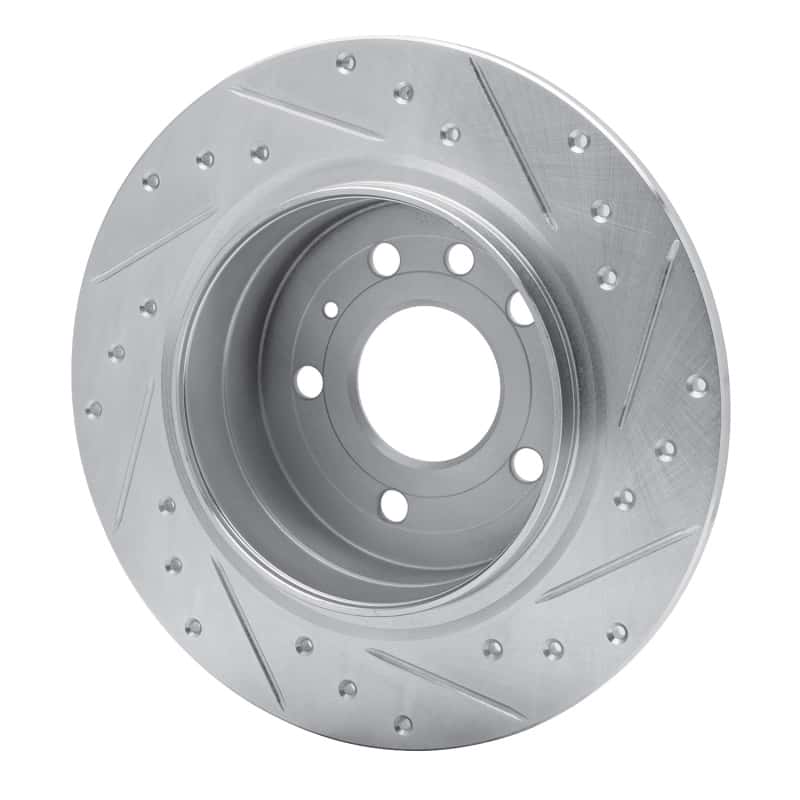 R1 Concepts — R1 99-10 Saab 9-5 Rear Left Drilled & Slotted Silver Brake Rotor
R1 Brake Rotor Drill - view 4