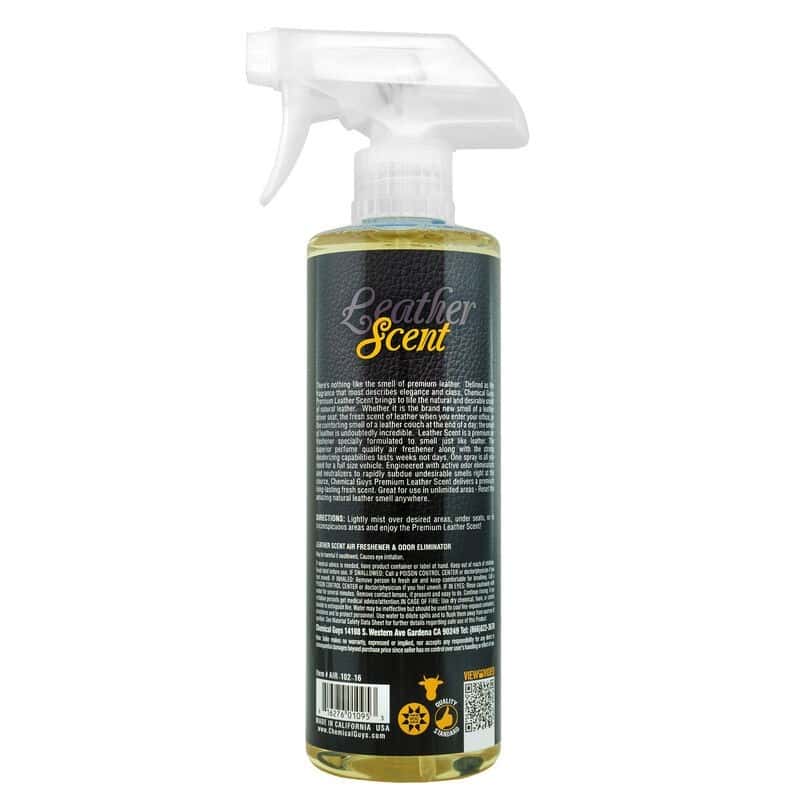 Chemical Guys — Chemical Guys Leather Scent Air Freshener & Odor Eliminator - 16oz - view 2