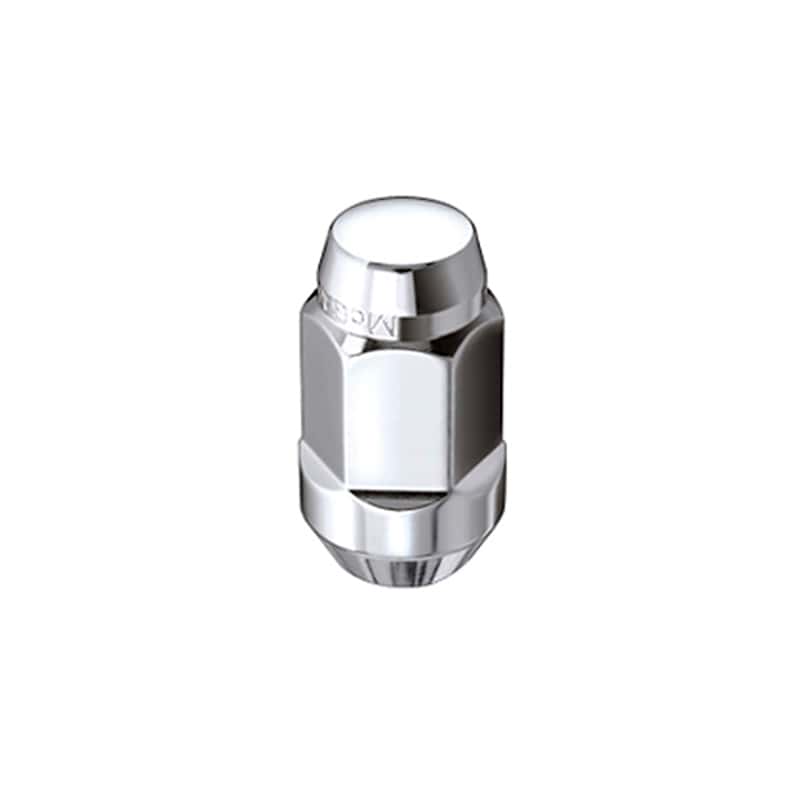 McGard — McGard Hex Lug Nut (Cone Seat Bulge Style) M14X1.5 / 13/16 Hex / 1.945in. Length (4-Pack) - Chrome - view 4