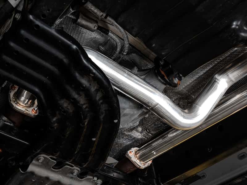 AWE Tuning — AWE Tuning 2021 RAM 1500 TRX 0FG Cat-Back Exhaust - Chrome Silver Tips
0FG Catback - view 2
