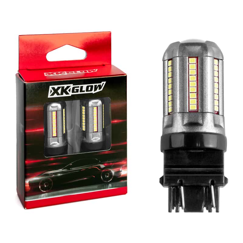 XKGLOW — XK Glow 2pc White 3157 Auto Bulb - view 1