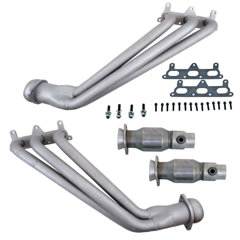 BBK — BBK 10-11 Camaro V6 Long Tube Exhaust Headers With Converters - 1-5/8 Chrome
Exhaust Headers - view 2