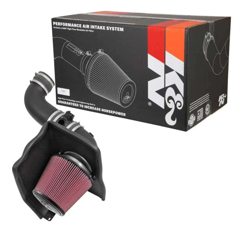 K&N Engineering — K&N 2015 Chevrolet Silverado  / GMC Sierra 2500/3500HD 6.6L V8 Performance Intake Kit
Performance Air Inta
Air Intake System - view 9