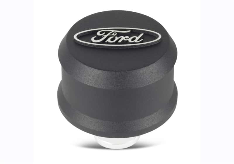 Ford Racing — Ford Racing Slant Edge Breather - Black
Oil Breather Cap - view 3