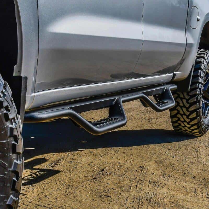 Westin — Westin 19-22 Chevrolet Silverado / GMC Sierra Crew Cab Outlaw Nerf Step Bars - Textured Black
Nerf Drop Step Bars - view 9