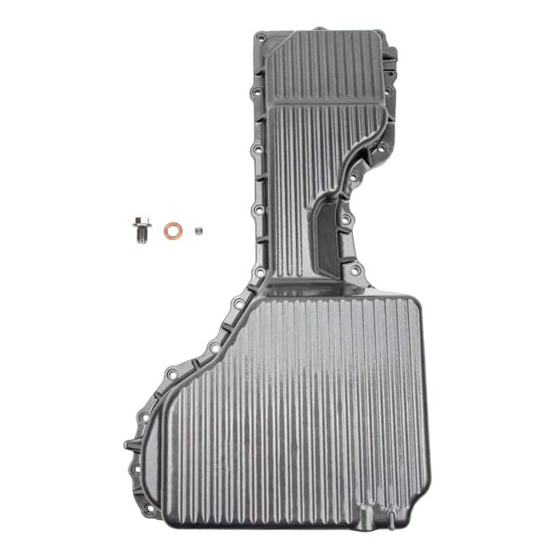 Wehrli — Wehrli 20-24 L5P Duramax WCFAB X PPE High Capacity Aluminum Oil Pan - Gloss White
Eng Oil Pan 20-25 GW - view 1