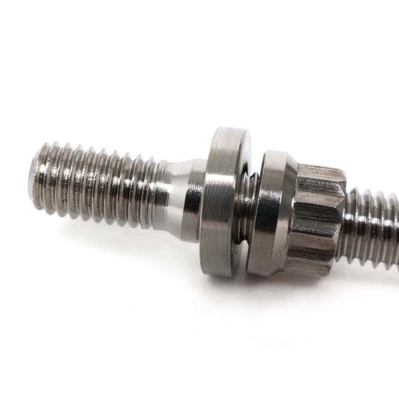 BLOX Racing — BLOX Racing SUS303 Stainless Steel Manifold Stud Kit M8 x 1.25mm 65mm in Length - 7-piece - view 2