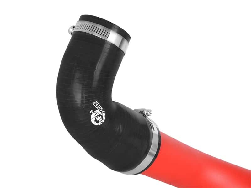aFe — aFe BladeRunner 2.5in Red Intercooler Tube Hot Side 12-16 Ford Focus ST 2.0L (t)
Hot Charge Pipe - view 4