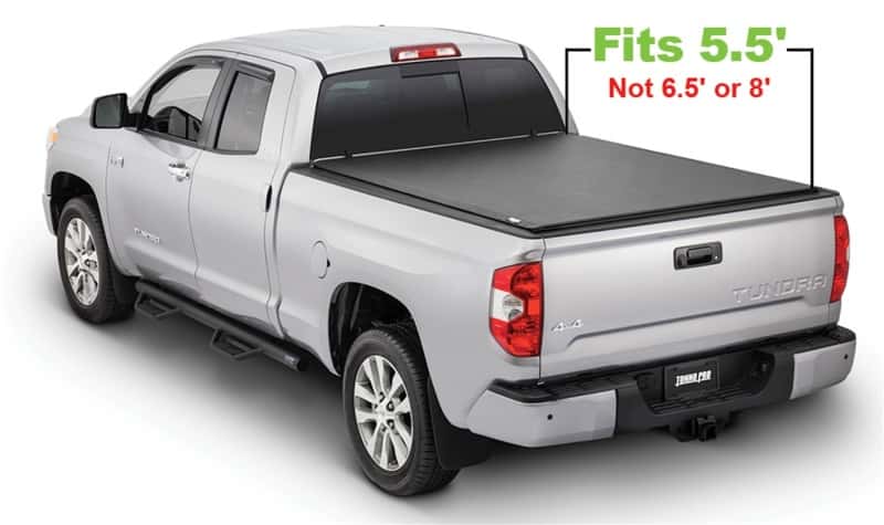 Tonno Pro — Tonno Pro 07-19 Toyota Tundra 5.5ft Fleetside Lo-Roll Tonneau Cover
Lo-Roll Bed Cover - view 2