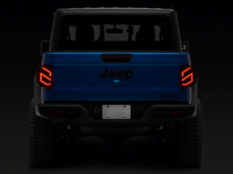 Raxiom — Raxiom 20-23 Jeep Gladiator JT Axial Series LED Tail Lights- Blk Housing (Smoked Lens)
Lights - view 8