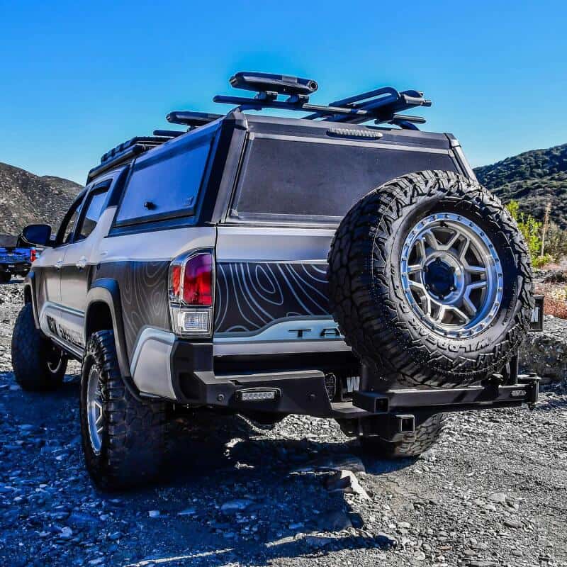 Westin — Westin EXP Truck Cap COMPLETE KIT A + BS (16-23 Toyota Tacoma 5.2ft. Bed)
 - view 6
