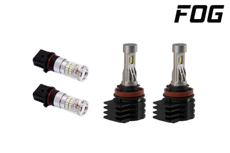 Diode Dynamics — Diode Dynamics 12-15 Chevrolet Camaro DRL Fog Kit ZL1 Stage 2 (P13W HP48/H11 SLF White) - view 3