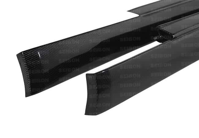 Seibon — Seibon 09-10 Nissan GTR R35 OEm Style Carbon Fiber Side Skirts - view 9