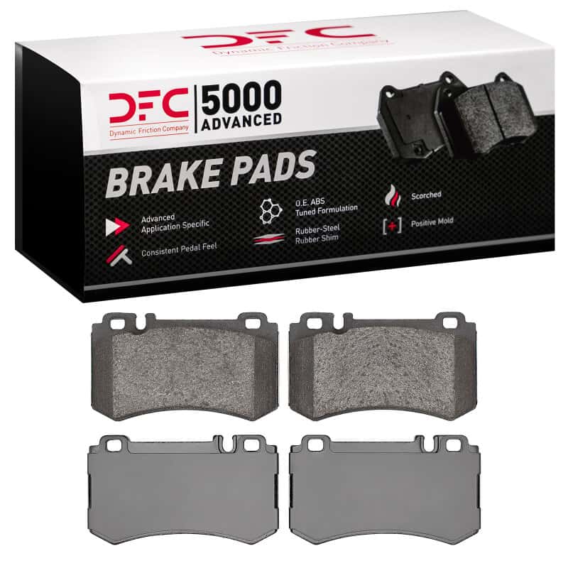 DFC — DFC 03-13 Mercedes-Benz SL55 AMG Rear 5000 Advanced Low Metallic Brake Pads
DFC Brake Pad Set - view 4