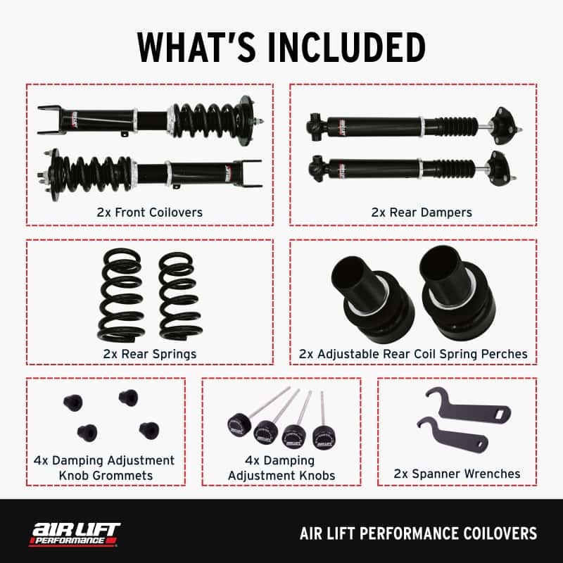Air Lift — Air Lift Performance 18-23 Lexus IS300 / 17-23 Lexus IS350 Coilover Kit
Air Lift Performance - view 11