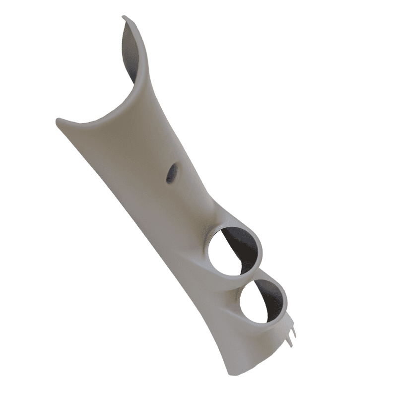 AutoMeter — Autometer 10-12 Dodge Ram 52mm Taupe Dual Pillar Pod
2-1/16" DUAL REPLACE - view 2