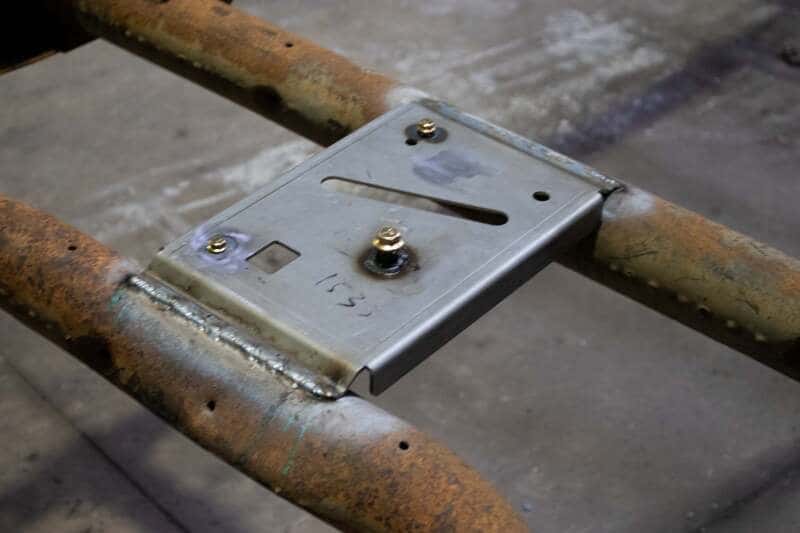 RustBuster — Rustbuster Spare Tire Plate For Rear Frame Crossmember - view 5
