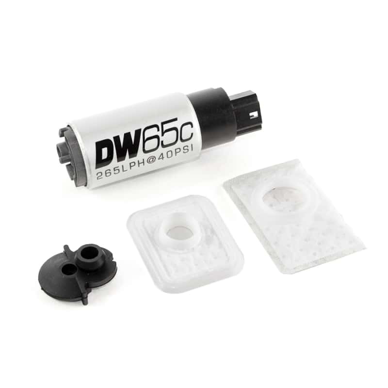 DeatschWerks — DeatschWerks 97-04 Jeep Wrangler 2.5L/4.0L DW65C 265lph Compact Fuel Pump w/ Install Kit - view 1
