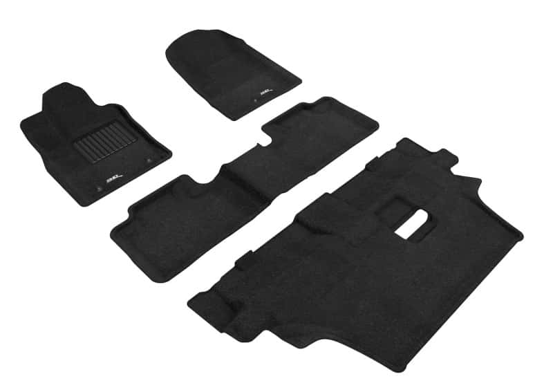 3D MAXpider — 3D MAXpider 2012-2021 Dodge Durango 7-Seat Elegant 1st 2nd & 3rd Row Floormats - Black
Floor Mat Set - view 1
