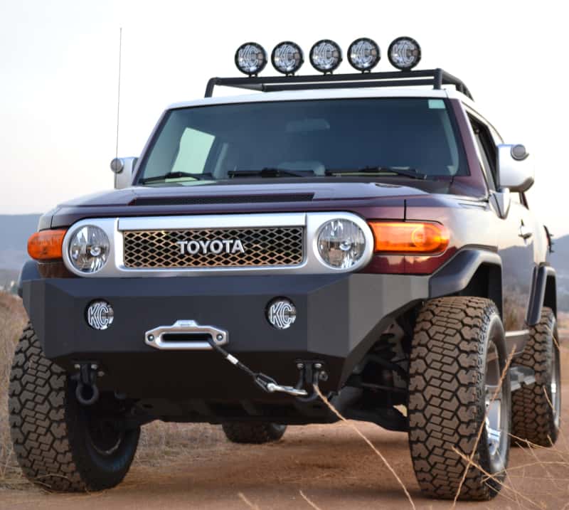 Body Armor 4x4 — Body Armor 4x4 07-14 Toyota FJ Cruiser Pro Series Front Winch Bumper - view 3