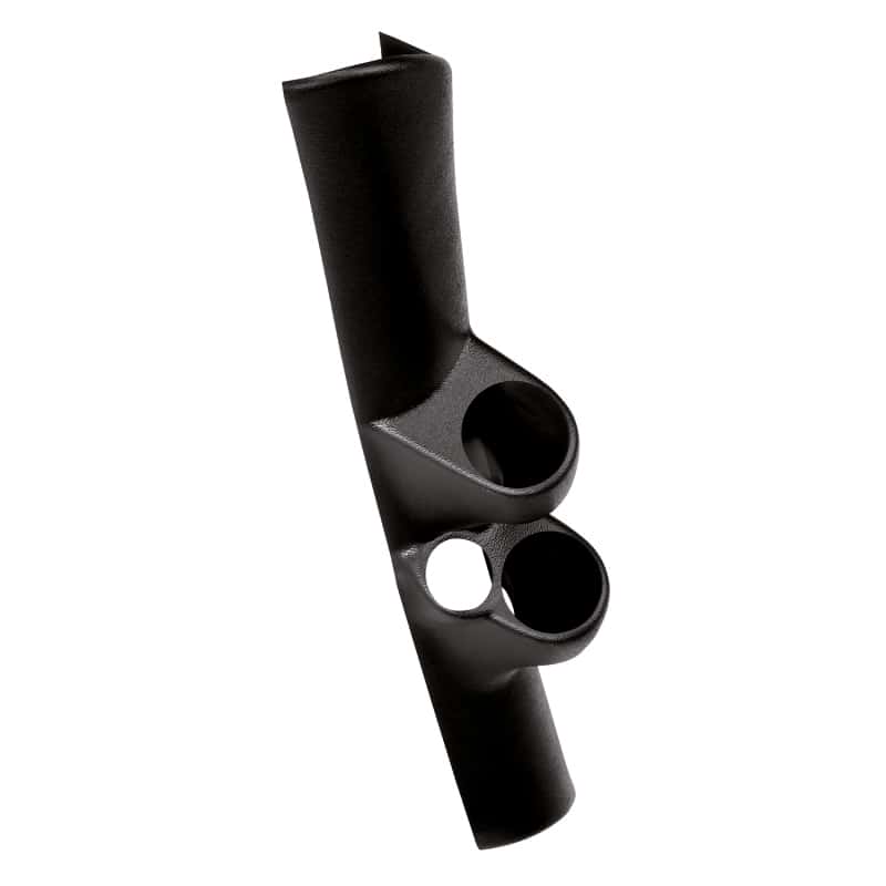 AutoMeter — Autometer 98-02 Dodge Ram w/ Speaker Black 52mm Daul Pillar
2-1/16" DUAL PILLAR, - view 2
