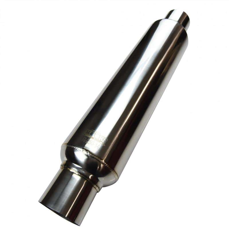 Kooks Headers — Kooks Universal 2 1/2in Round Muffler 14in Long. Pol SS
2-1/2in. Round Muffl
2-1/2" Round Muffler - view 1
