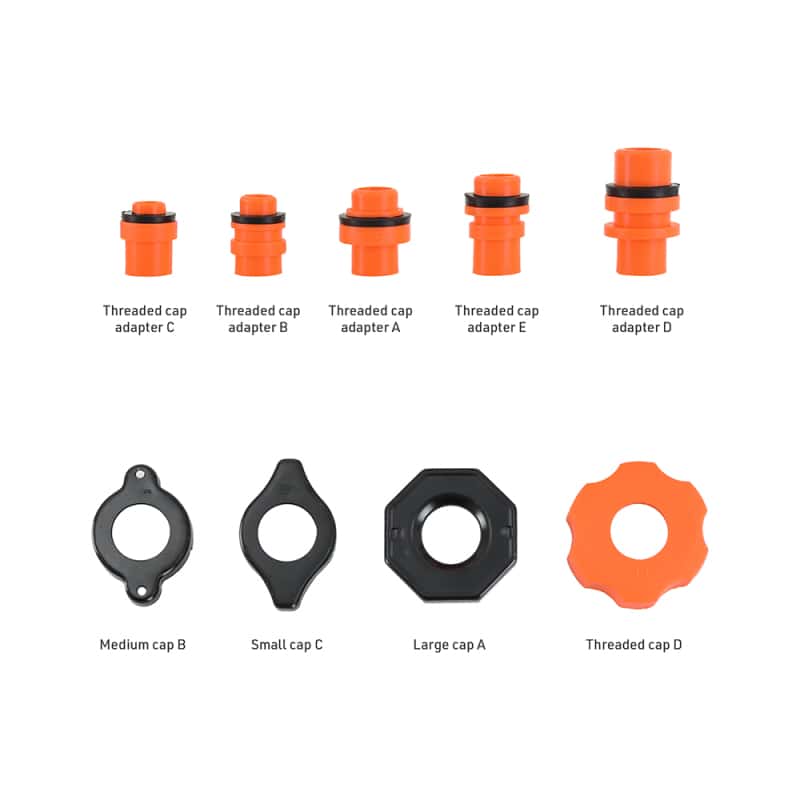 Mishimoto — Mishimoto No-Spill Coolant Funnel Kit 15pc Set
No-Spill Funnel Kit - view 5