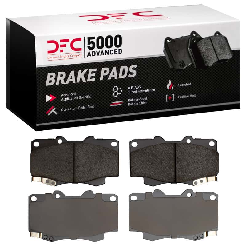 DFC — DFC 95-8 Toyota Tacoma Front 5000 Advanced Ceramic Brake Pads
DFC Brake Pad Set - view 1