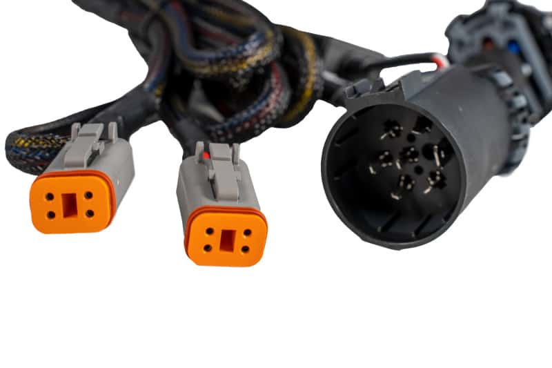 Diode Dynamics — Diode Dynamics Stage Series C1R 7-pin Dual-Output Trailer Wiring Harness - view 4