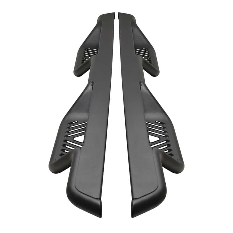 Westin — Westin 14-18 Chevrolet Silverado/GMC Sierra Crew Cab Outlaw Nerf Step Bars (Excl. Diesel) -Text. Blk
Nerf Drop Step Bars - view 4