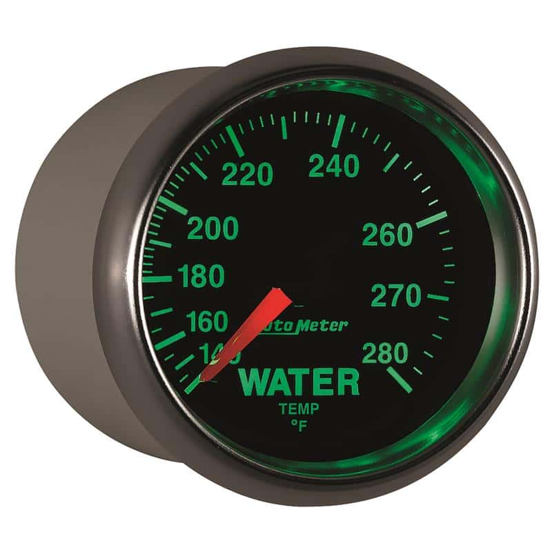 AutoMeter — AutoMeter Gauge Water Temp 2-1/16in. 140-280 Deg. F Mechanical Gs
2-1/16" WATER TEMP, - view 7