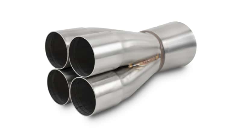 Vibrant — Vibrant 4-1 SS Merge Collectors (2in Inlet Slipover ID 3-1/2in Merge Outlet OD) - Sold Individually
2ID3.5OD4-1Cltr7.75L
2"ID3.5"OD4-1Collect
Exhaust Collector - view 3
