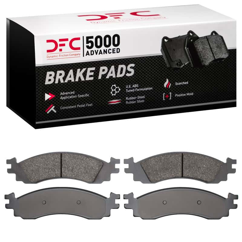 DFC — DFC 06-10 Ford Explorer Front 5000 Advanced Ceramic Brake Pads
DFC Brake Pad Set - view 1