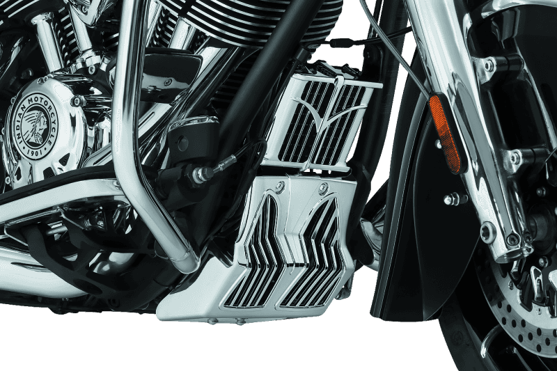 Kuryakyn — Kuryakyn Chin Fairing Indian Chrome - view 2