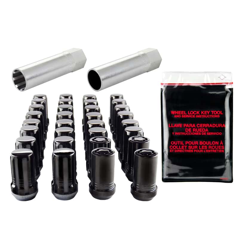 McGard — McGard SplineDrive Tuner 8 Lug Install Kit w/Locks & Tool (Cone) M14X1.5 / 22mm Hex - Blk
WHEEL INSTALL KIT - view 5