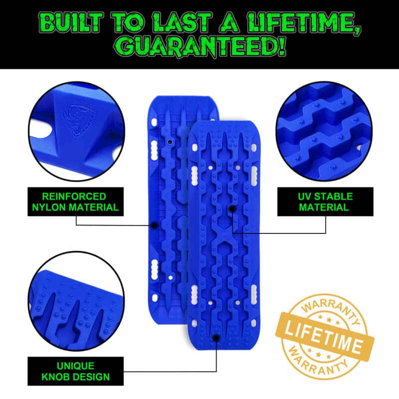 Rhino USA — Rhino USA Recovery Traction Boards - Blue (Pair)
Vehicle Mat - view 3