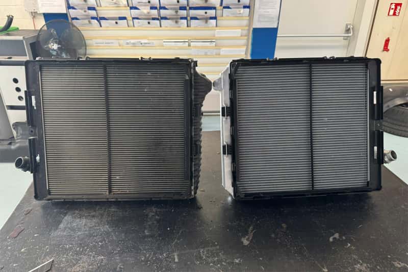 CSF — CSF 2019+ 992.1/992.2 Porsche 911(3.0LT Base/T/S/4/4S/GTS/4 GTS) High Perf Right Aluminum Radiator
CSF Radiator - view 8