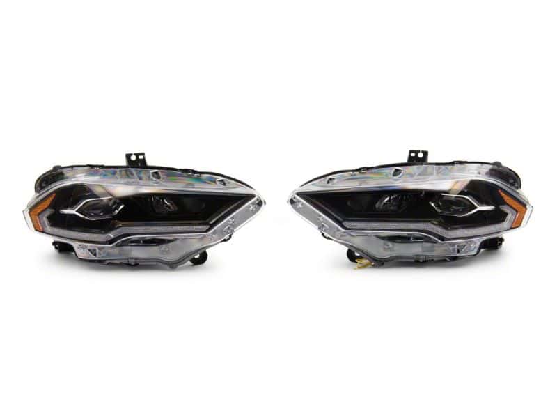 Raxiom — Raxiom 18-23 Ford Mustang GT EcoBoost LED Projector Headlights- Blk Housing (Clear Lens)
Headlights - view 10