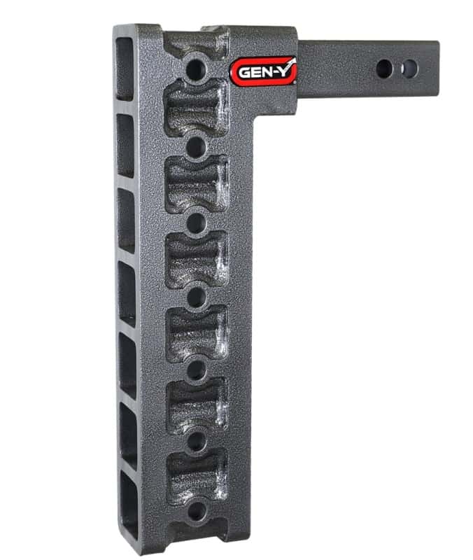 GEN-Y Hitch — Gen-Y Mega Duty 2in Shank 15in Drop 1.5K TW 10K (Hitch Only - Use w/Stabilizer Kit GH-0100)
Drop Hitch - view 2