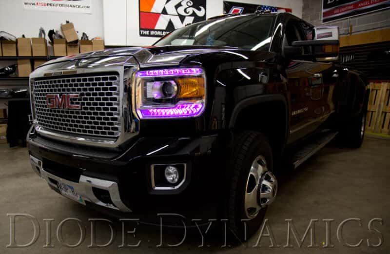 Diode Dynamics — Diode Dynamics 2014-2016 GMC Sierra RGBW DRL LED Boards - view 5