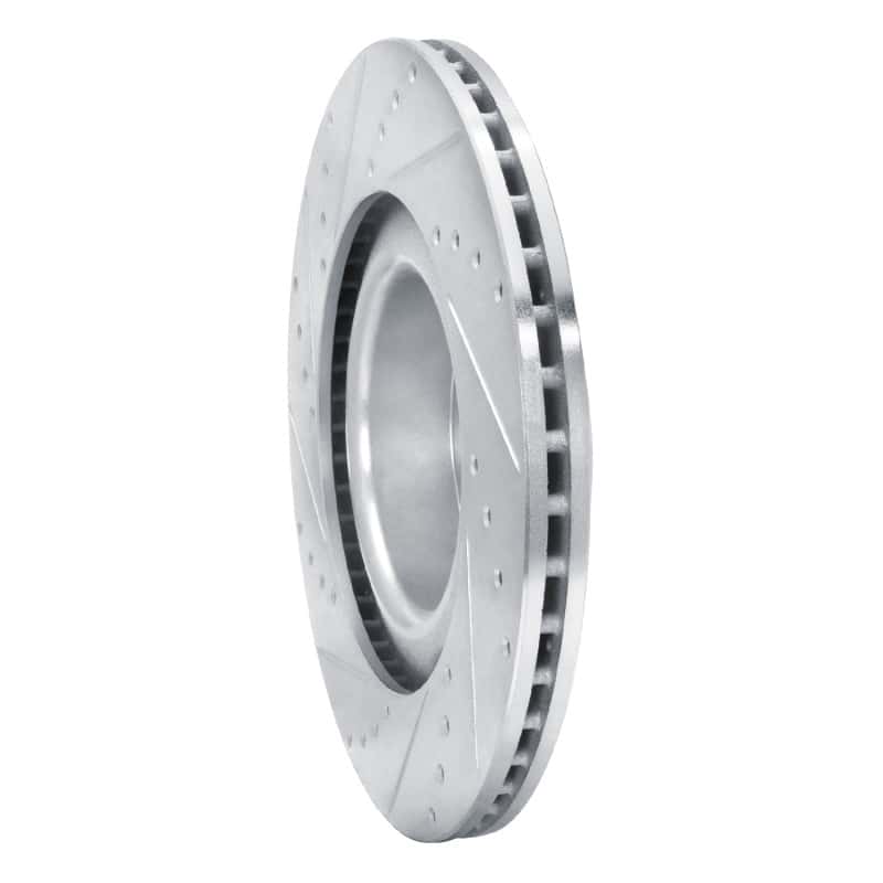 R1 Concepts — R1 20-25 Tesla Model Y Front Right Drilled & Slotted Silver Brake Rotor
R1 Brake Rotor Drill - view 4