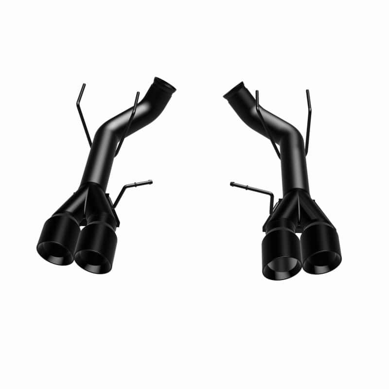 Magnaflow — MagnaFlow 13 Ford Mustang Shelby GT500 V8 5.8L Quad Split Rear Exit Stainless Cat Back Perf Exhaust
Axle-Back - view 41