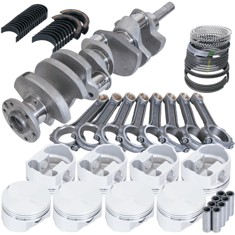 Eagle — Eagle Ford 460 4.140in Crank 6.800in I-Beam Rods -3cc Flat Top 4.390in Pistons Rotating Assembly
Pro Street Assembly - view 1
