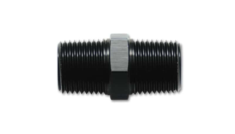 Vibrant — Vibrant 3/8in NPT x 3/8in NPT Straight Union Pipe Adapter Fitting - Aluminum
Multi-PurposeFitting
3/8"NPTMalePipeAdptr
3/8"NPTMale-MaleFtg - view 1