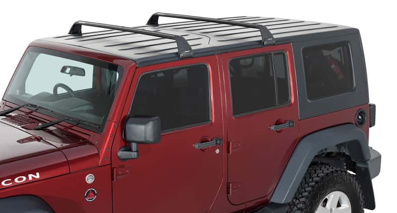 Rhino-Rack — Rhino-Rack 07-22 Jeep Wrangler JK/JL 4 Door Hard Top Vortex SG 2 Bar Roof Rack - Black
Roof Rack - view 11