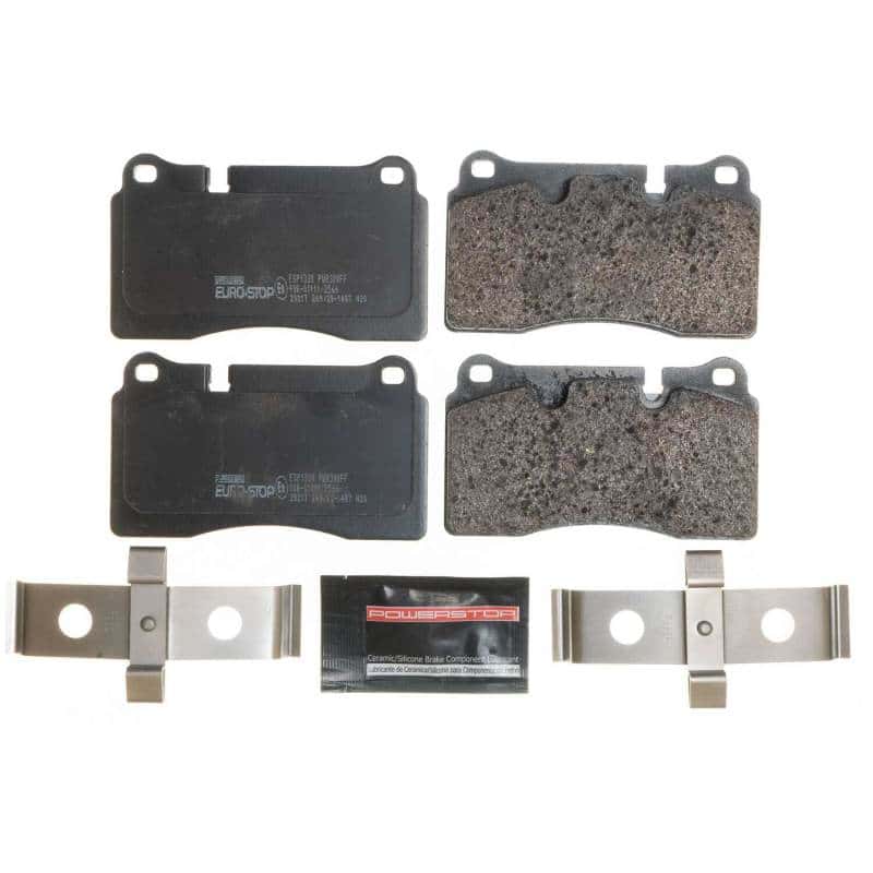 PowerStop — Power Stop 08-09 Land Rover Range Rover Sport Euro-Stop ECE-R90 Front Brake Pads
EuroStop Brake Pad - view 1
